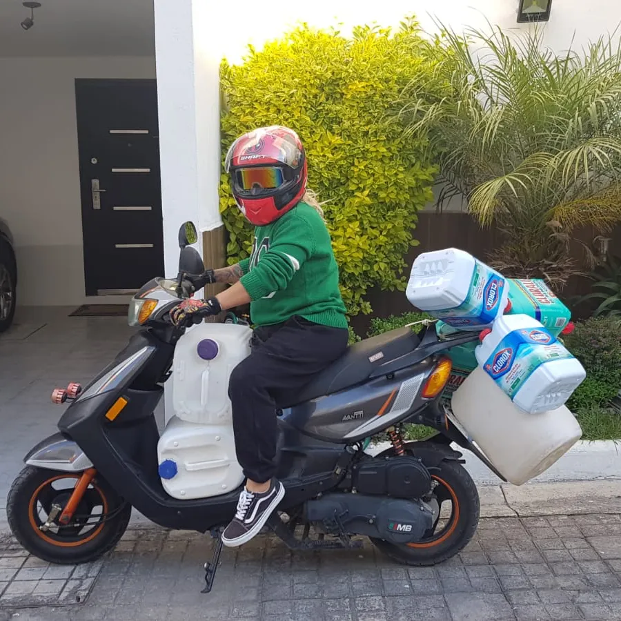 Recogemos depósitos sin cloro